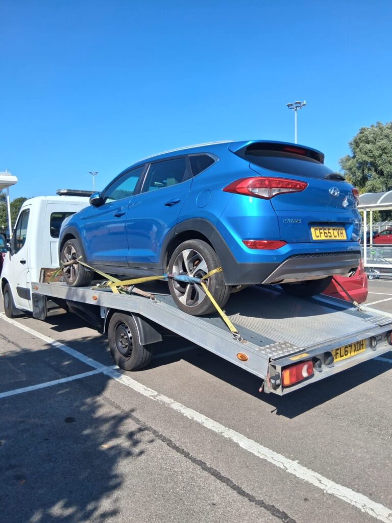 Car recovery in Barry and South Wales regions